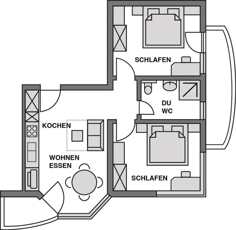 Bergkristall Apartment *